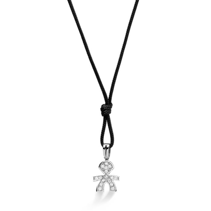 PAVÉ MICRO - BABY-ANHÄNGER AUS WEISSGOLD UND DIAMANTEN - LBB542/M