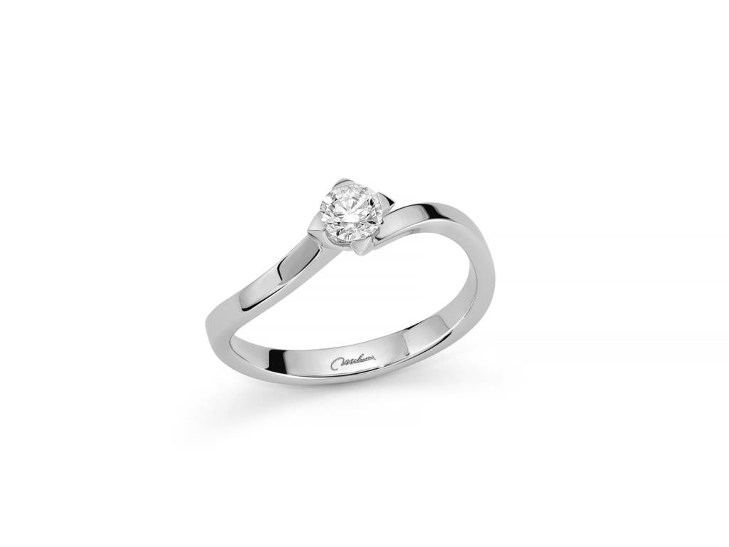 Amore Infinito - Solitario valentino in oro bianco - LI812-050C