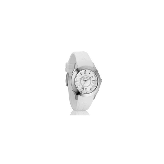 Le Bebe Einzelne weiße Uhr - OLBDUO-01W