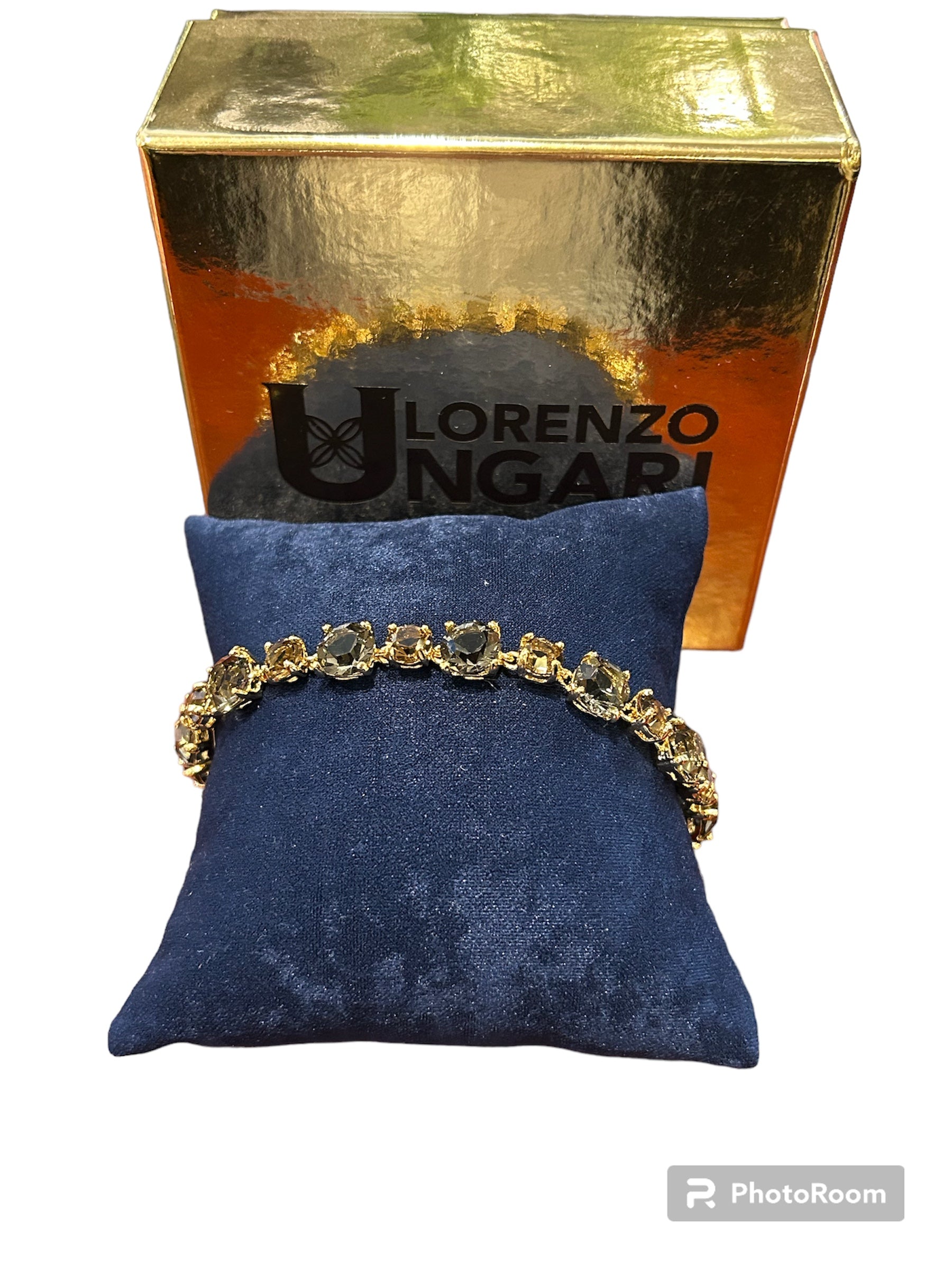 IL Mio Re - Gilded bronze bracelet with stones - ILMIORE BR 071