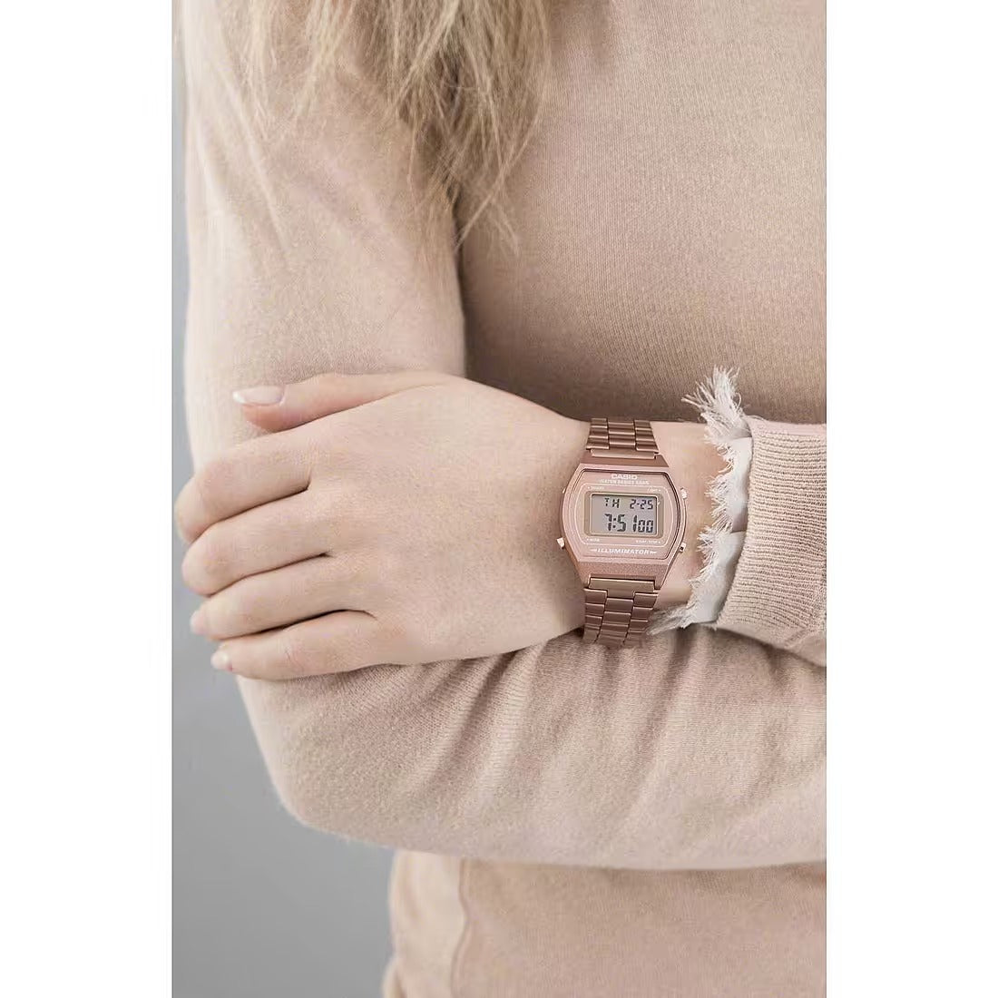 Orologio Casio Digitale Retrò, collezione Vintage Edgy, unisex - B640WC-5AEF