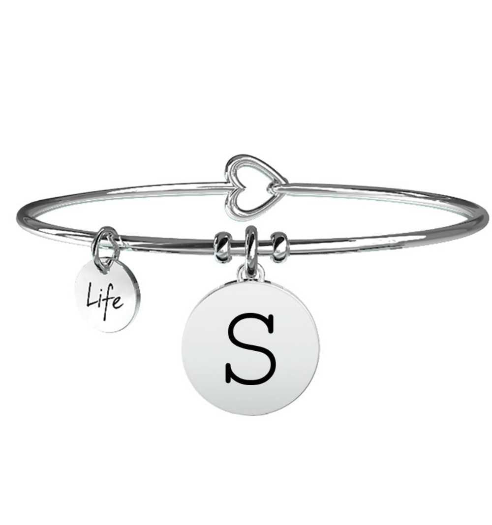 Damenarmband aus der Symbols Kollektion - Initial S | Emotionen - 231555S