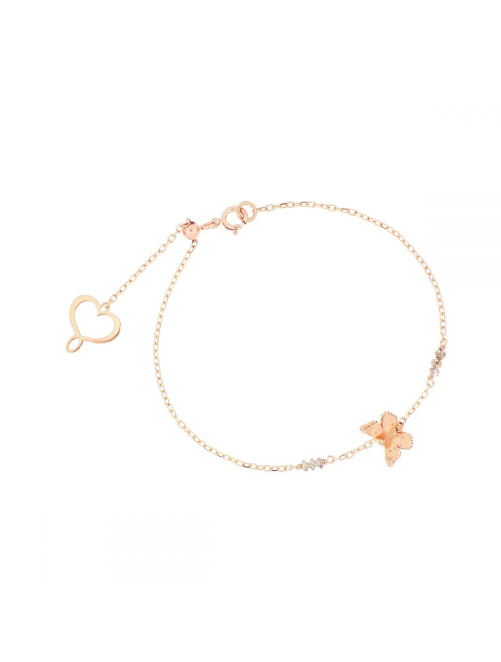 Fliege-Armband mit Diamanten - BPPAP16D