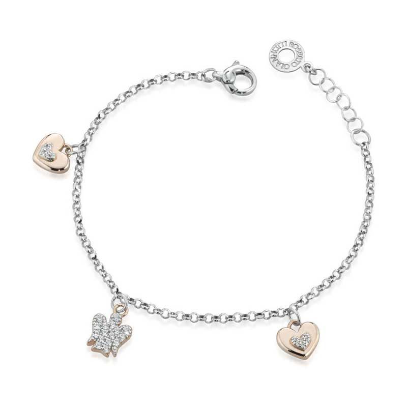 Bracciale argento con pendenti - GIA333
