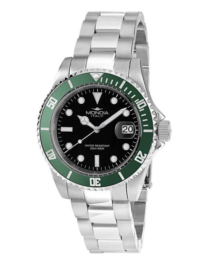 Madison 785 Solotempo Quarzo, 42mm - MI-785-SSGR-BK-OY