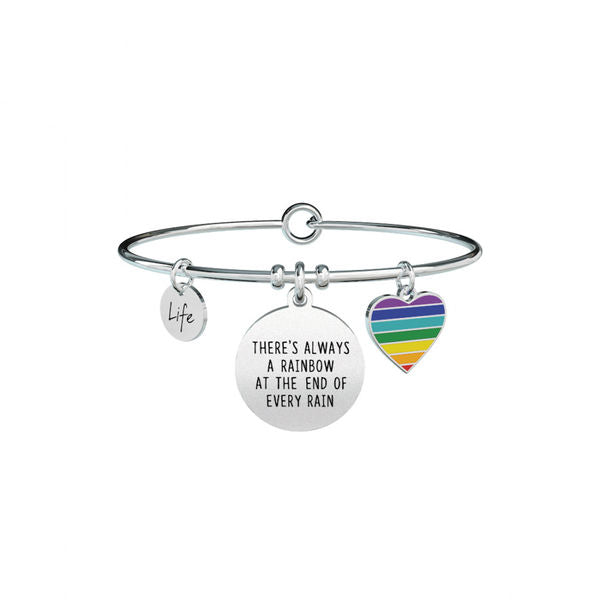 Damenarmband Philosophy Kollektion - Am Ende jedes Regens gibt es immer einen Regenbogen - 731313