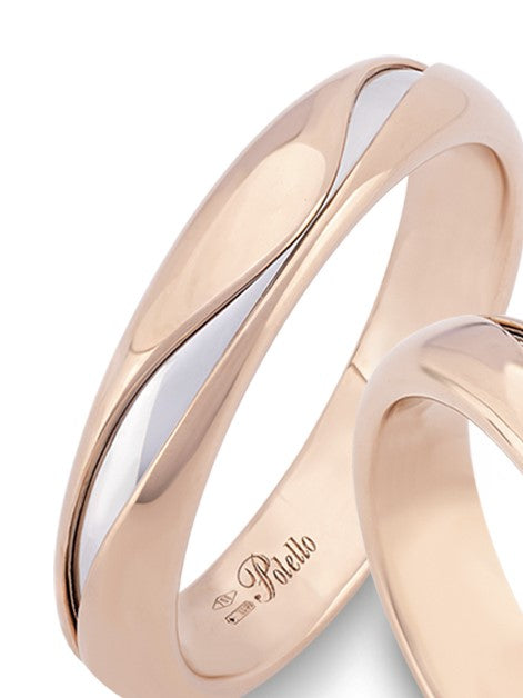 Men's wedding ring from the Marea line - 3349URB