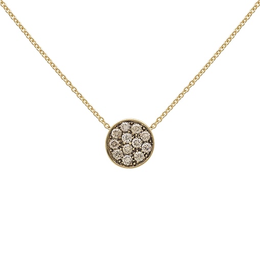 18KT Gold Pailletten Anhänger
Cod. 41411