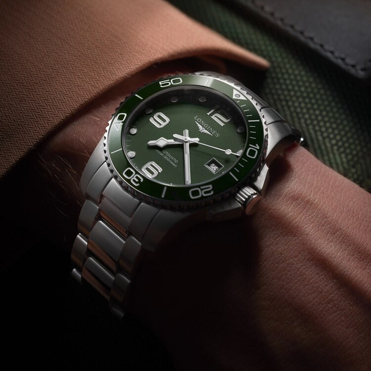 HydroConquest, grünes Zifferblatt, 41 mm – L37814066