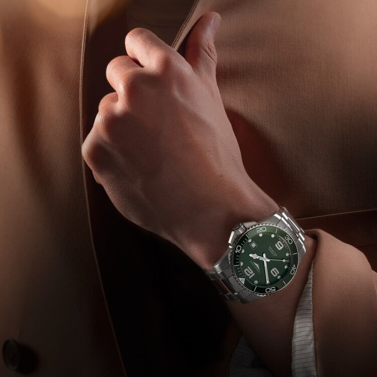 HydroConquest, grünes Zifferblatt, 41 mm – L37814066