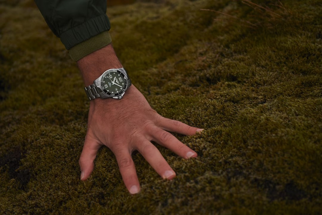 HydroConquest, grünes Zifferblatt, 41 mm – L37814066