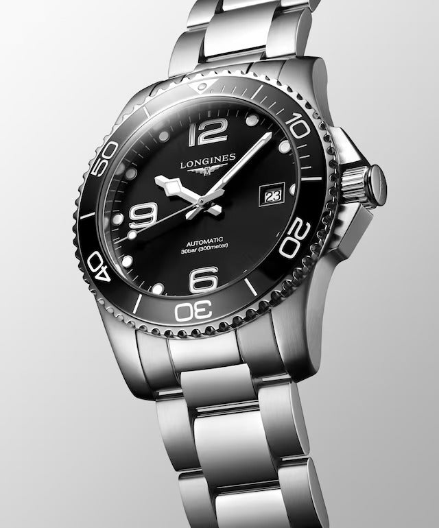 HYDROCONQUEST, SCHWARZES ZIFFERBLATT, 41 mm – L37814566