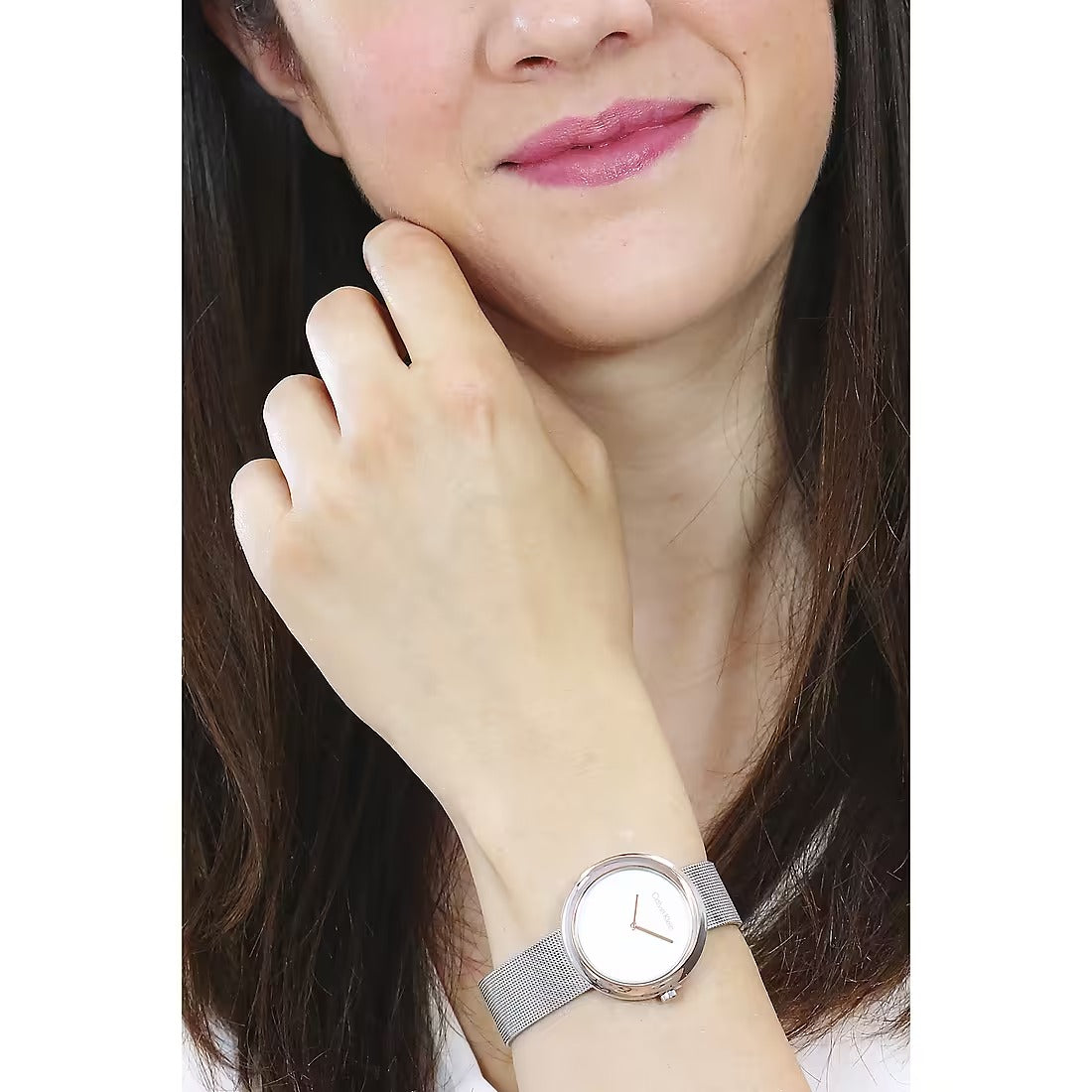 Calvin Klein Damen-Quarzuhr Skulptural, 34 mm – 25200011