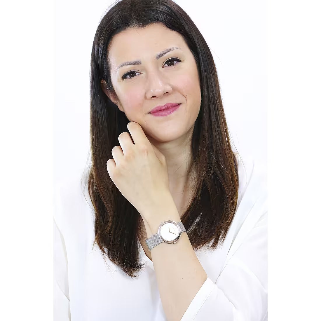 Calvin Klein Damen-Quarzuhr Skulptural, 34 mm – 25200011