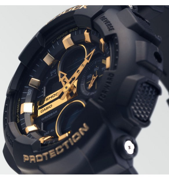 G-SHOCK UHR ANALOG-DIGITAL MODELL
GMA-SERIE, UNISEX, 46 mm – GMA-S140M-1AER
