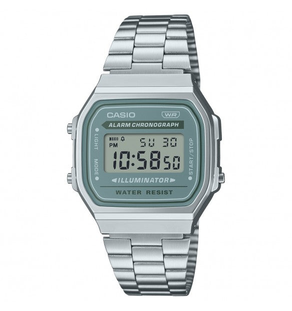 Casio Iconic Collection Uhr, Unisex, 36 mm – A168WA-3AYES