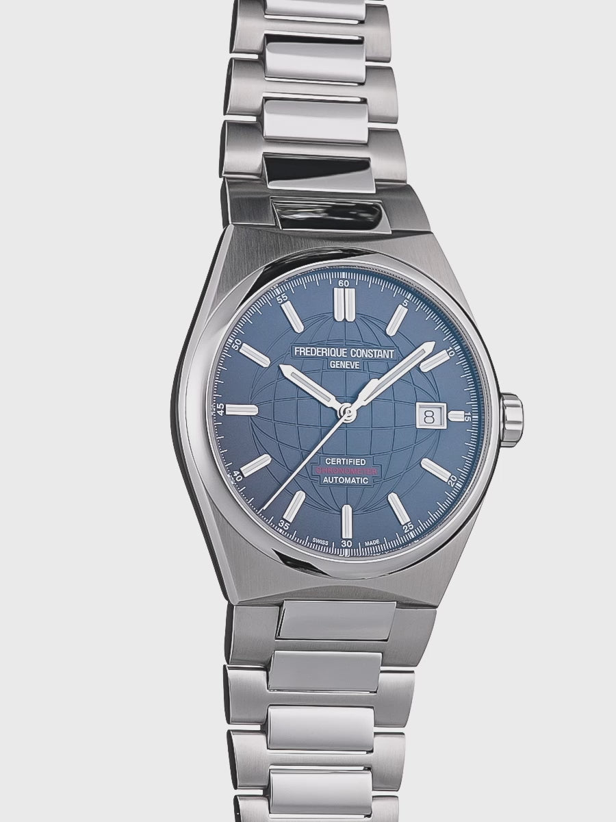 Highlife Automatic Cosc, BLAUES ZIFFERBLATT, 39 mm – FC-303BL3NH6B