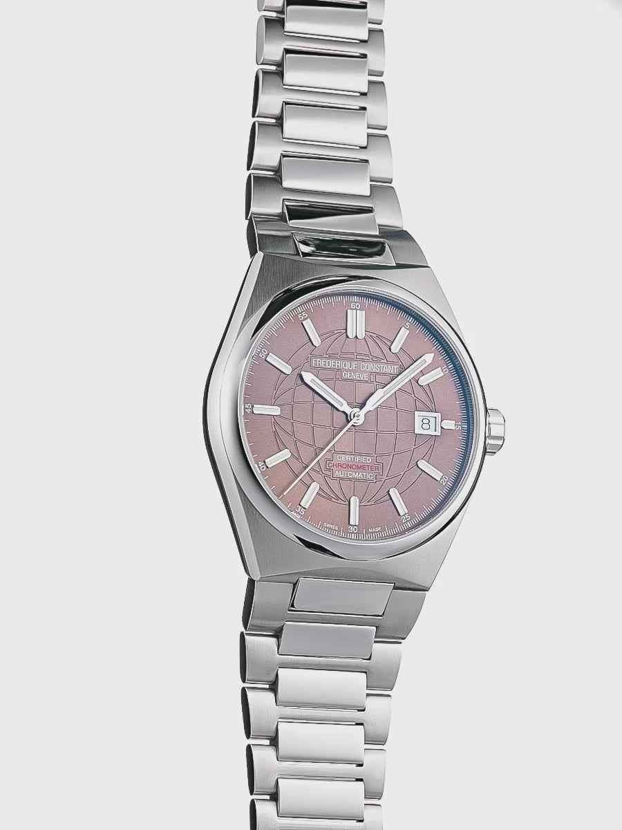 Highlife Automatic Cosc, BORDEAUX-ZIFFERBLATT, 39 mm – FC-303C3NH6B