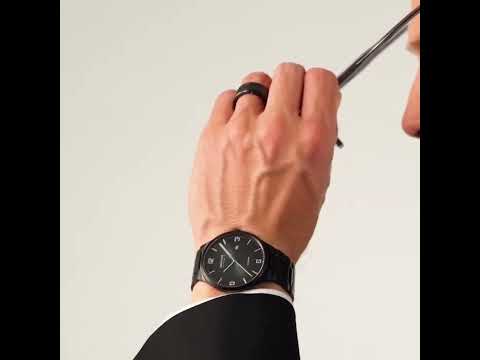 Bering Titan Herrenuhr | Gebürstetes Schwarz, 40 mm | 15240-728