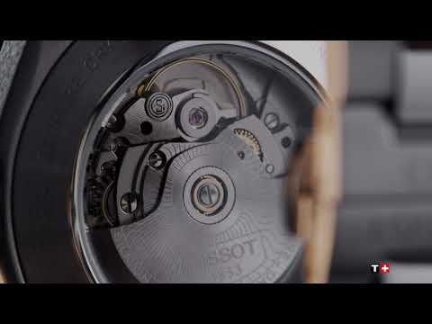TISSOT GENTLEMAN POWERMATIC 80 SILICIUM, blaues Zifferblatt, 40 mm – T1274071104100