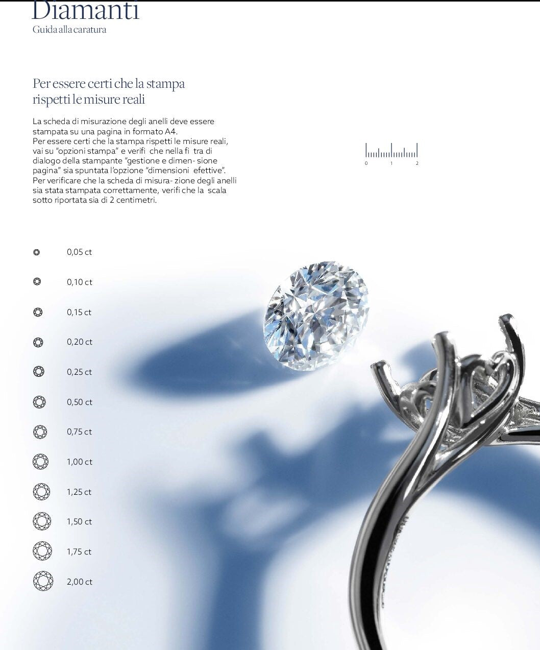 SOLITARIO RECARLO ANNIVERSARY CON DIAMANTI SUL GAMBO, 0.63ct - R01SC018/063