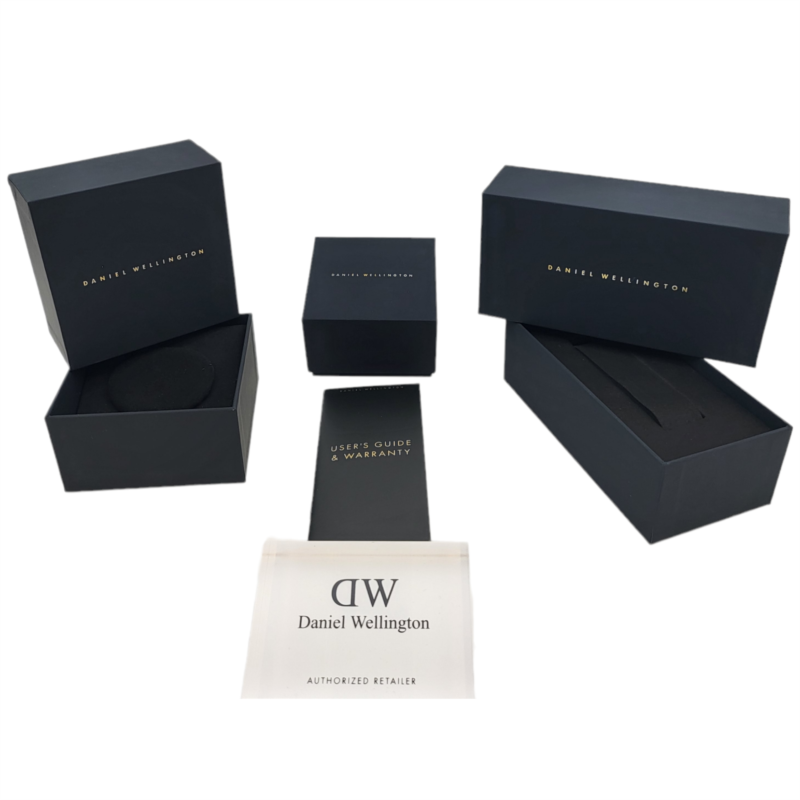 Orologio Daniel Wellington Petite Evergold, cinturino color oro e quadrante bianco, 32mm - DW00100348