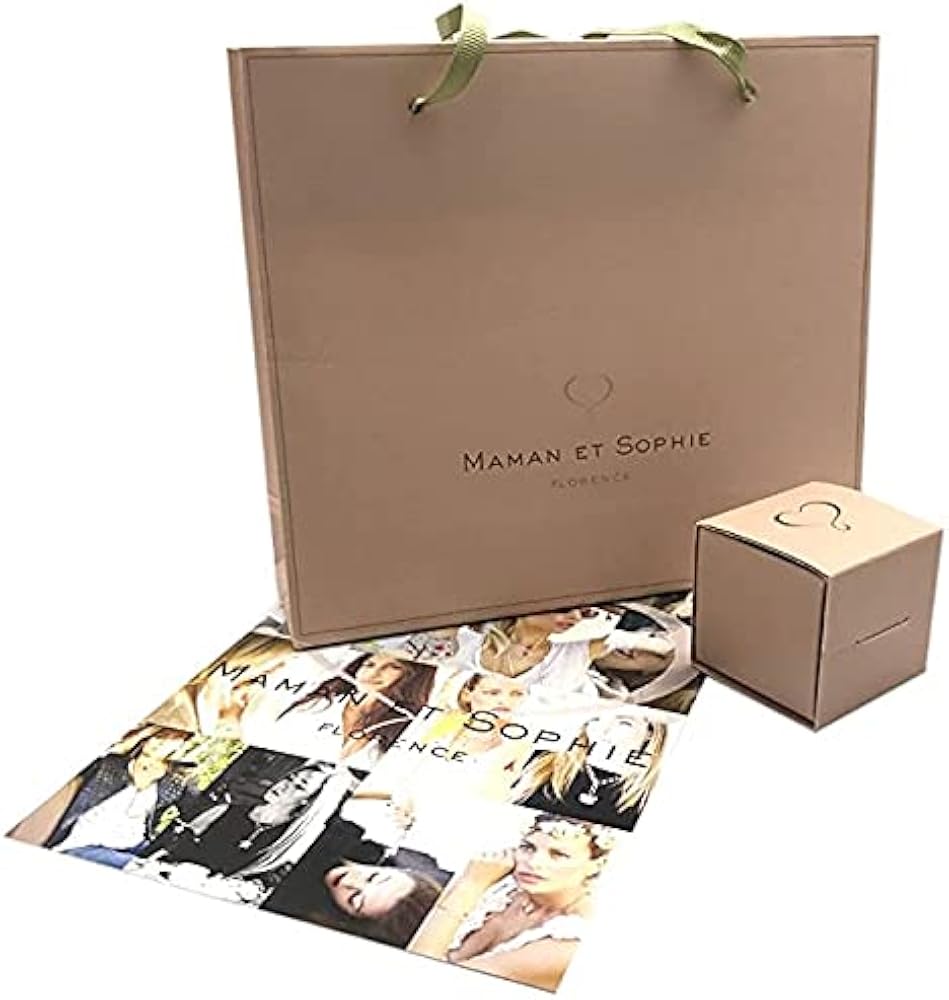 MAMAN ET SOPHIE 18KT GOLD CHROM HERZ HALSKETTE - GCSSO2PSK