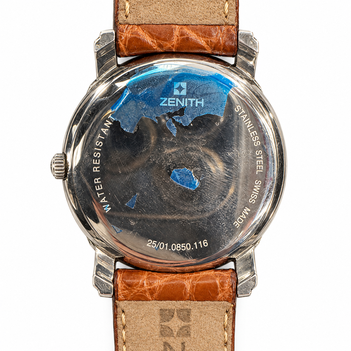 Orologio Zenith Cosmopolitan Donna — Acciaio 28 mm — Quarzo con datario — NOS  - 25/01.0850.116