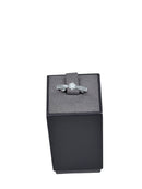 Anello solitario Giorgio Visconti in oro bianco 18KT e diamante centrale, 0.42ct - AB17341F