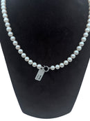 Mazza - Collana di perle coltivate fresh water, 7,5-8mm - CL PERLA