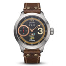 Orologio Terra Cielo Mare Disney Topolino Aviatore — 44 mm — Carica manuale Unitas 6497.1 con piccoli secondi, quadrante nero — NOS con scatola e garanzia originali - TC3000AC3PA