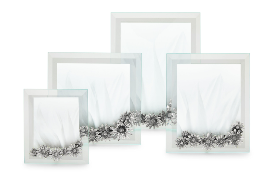 Raspini light frame with large daisies - 02214