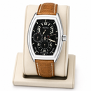 Paul Picot Firshire 3000 Regolatore Riserva di Carica — Acciaio tonneau 37 × 52 mm — Automatico COSC — NOS con corredo originale - 0740S