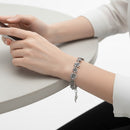 Bracciale Giovanni raspini in argento, Margherite - 07583