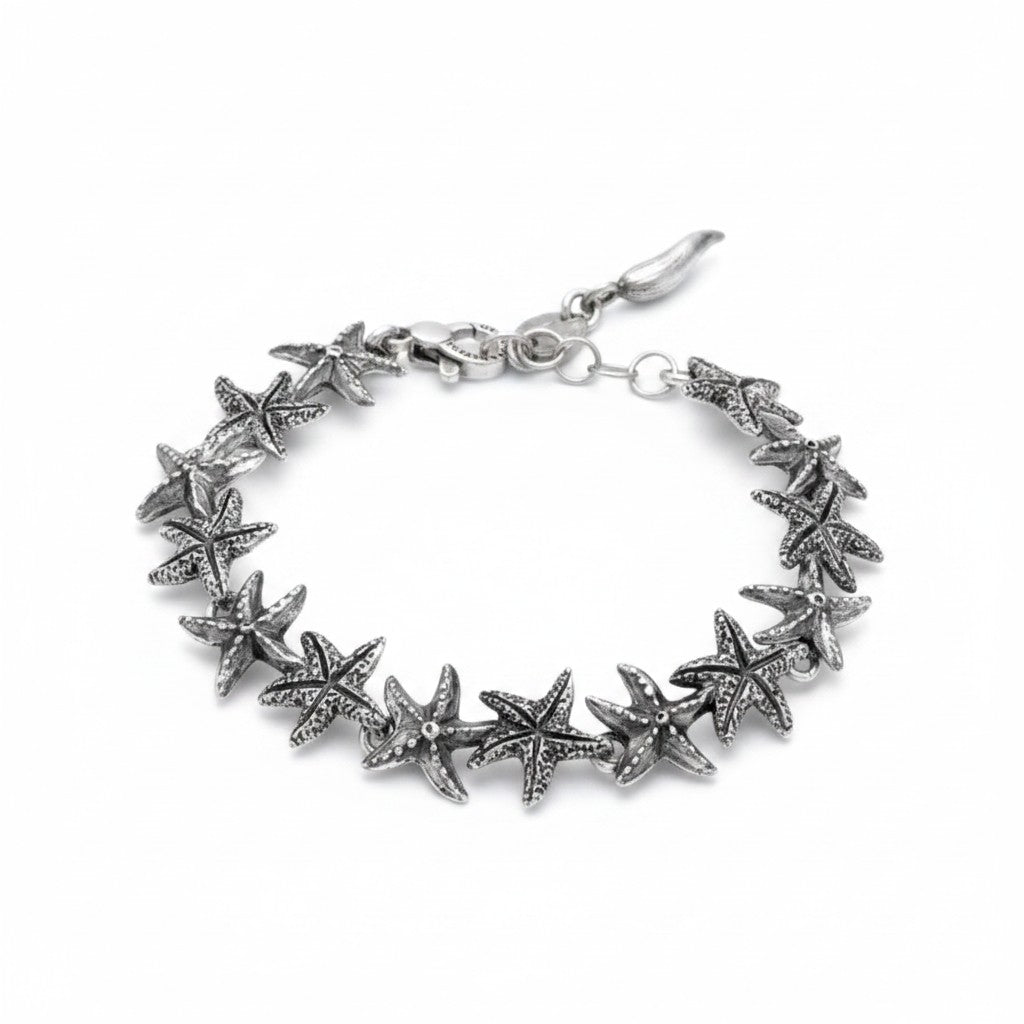 Bracciale Giovanni raspini in argento, stelle marine - 07585