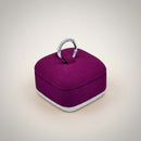 ANELLO VERETTA A 9 DIAMANTI GIORGIO VISCONTI IN ORO BIANCO 18kt, 036ct - AB16009B