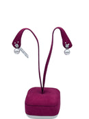 Diana - Orecchini in oro bianco 18kt, con mosaico di diamanti e perle giapponesi - ORPBR086