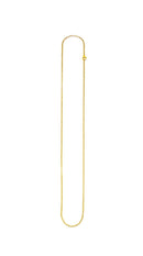 Collana Giovanni Raspini mini rolò dorata cm 60 - 8560/60