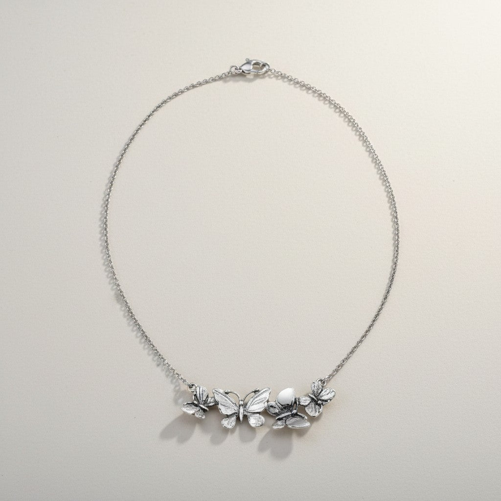 COLLANA GIOVANNI RASPINI SWING FARFALLE in argento - 09540