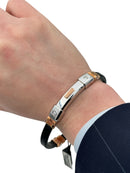 Bracciale Barakà in ceramica nera, oro bianco, oro giallo 18kt e diamanti - BR21016