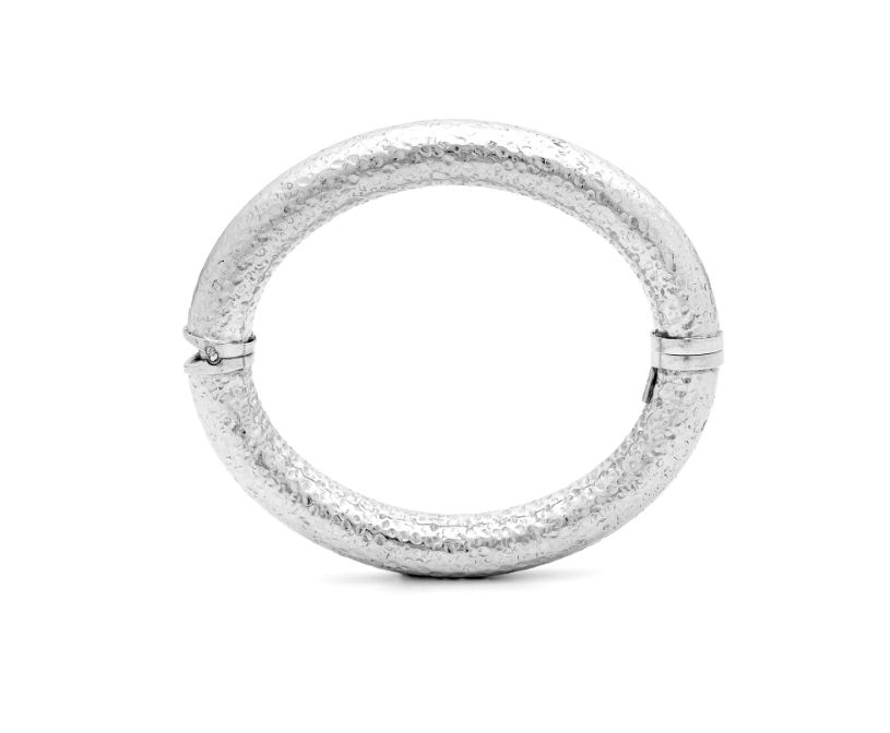 Bracciale Giovanni Raspini in argento, Bangle Rock Grande - 10238