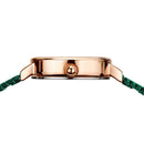 Classic | oro rosa brilliante bracciale verde | 11022-868