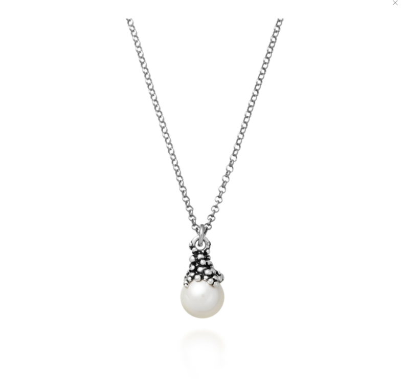 COLLANA GIOANNI RASPINI, PENDENTE DROPS PERLAGE - 11106