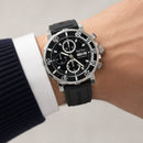 Paul Picot Yachtman III Chronograph Ref. 1127ZNB/C — Acciaio 43 mm — Automatico 200 m — NOS con corredo originale
