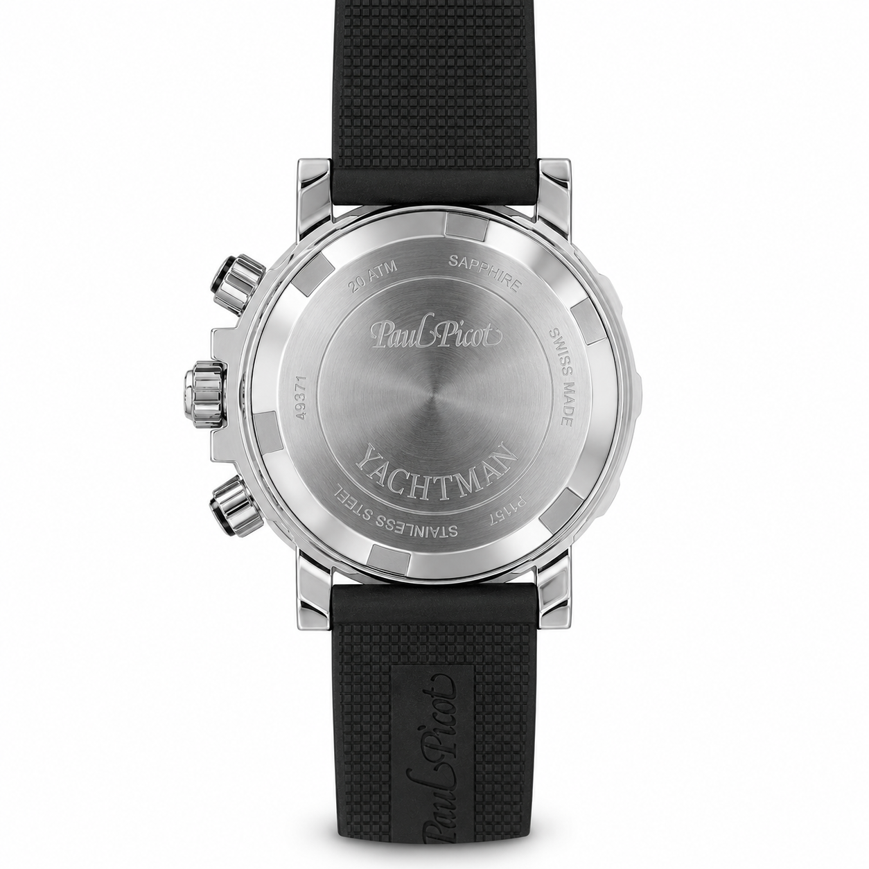 Paul Picot Yachtman III Chronograph Ref. 1127ZNB/C — Acciaio 43 mm — Automatico 200 m — NOS con corredo originale
