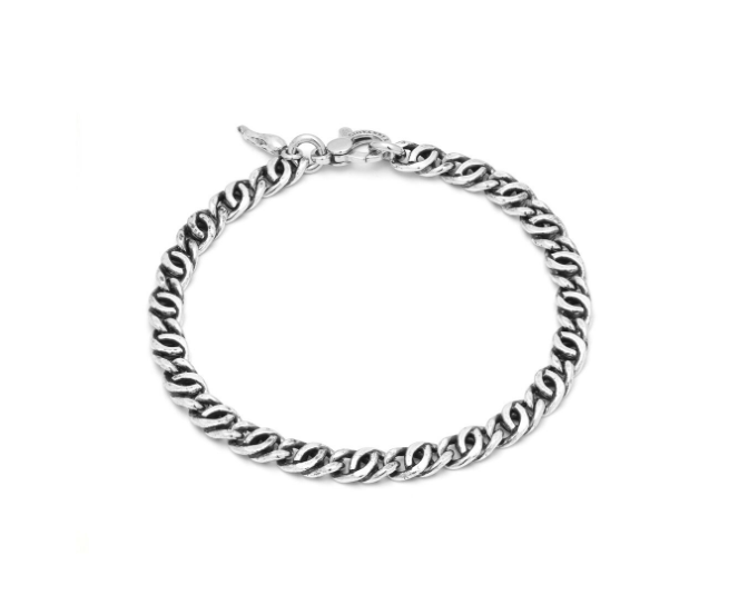 bracciale grumetta doppia piccolo da uomo - 11344L