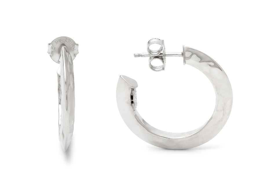 Orecchini Giovanni Raspini in argento blade light piccoli - 12099