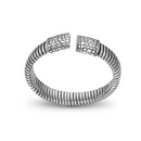 Bracciale GIOVANNI RASPINI IN ARGENTO tubogas croco - 12325