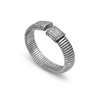 Bracciale GIOVANNI RASPINI IN ARGENTO tubogas croco - 12325