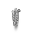 Bracciale GIOVANNI RASPINI IN ARGENTO tubogas croco doppio - 12327